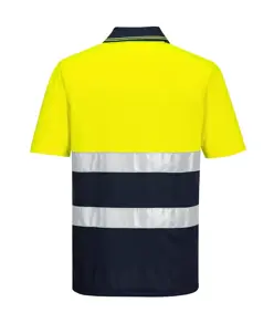 Polo a contrasto ad alta visibilità Portwest S175
