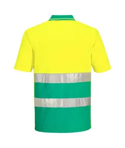 Polo a contrasto ad alta visibilità Portwest S175