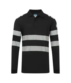 Polo a maniche lunghe ignifuga Portwest