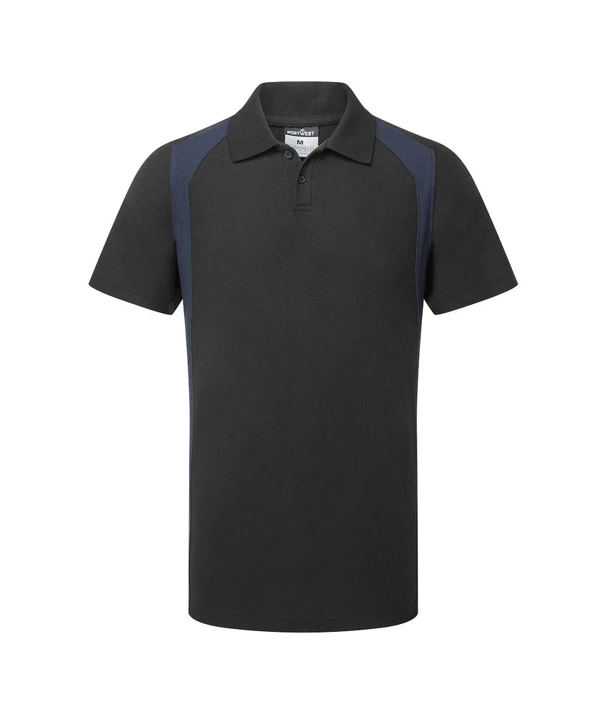 Polo da lavoro Portwest, 50% Cotone, 50% Poliestere Maglia Piqué 220g - esente da nichel e ferro