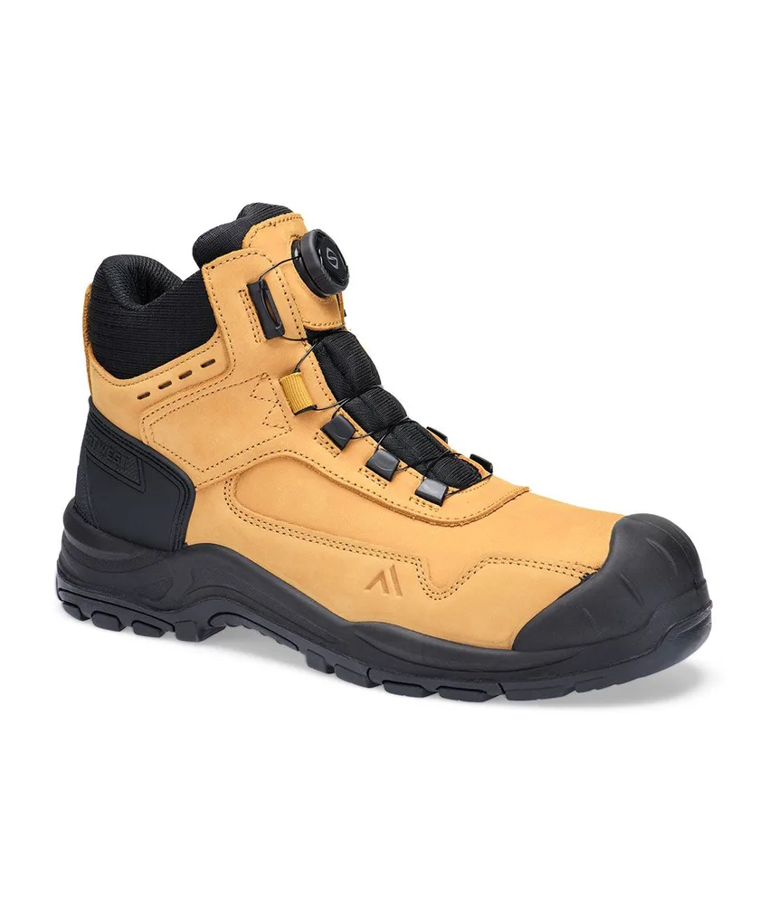 Scarpe alte da lavoro S3 Portwest, in pelle pieno fiore - antistatica
