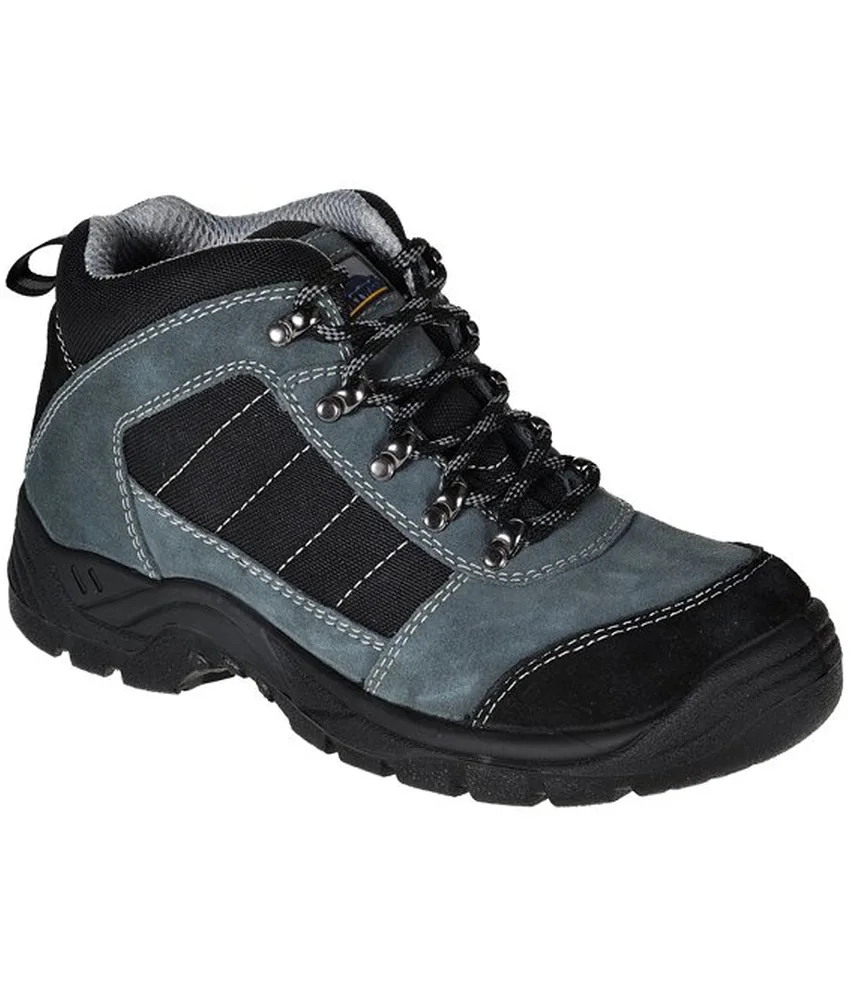Scarpe antinfortunistiche in pelle Portwest FW63 Trekker, Scarpe da lavoro in pelle scamosciata - protezione S1P