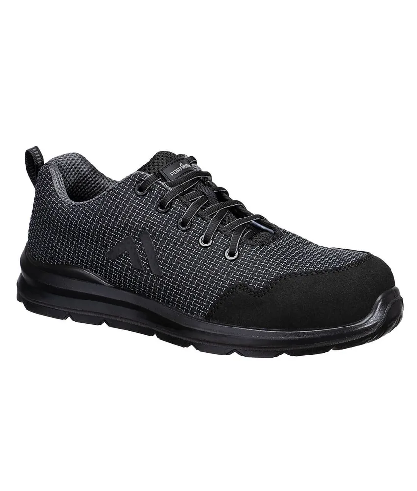 Scarpe antinfortunistiche S3S Portwest, 100% metal free - antistatica