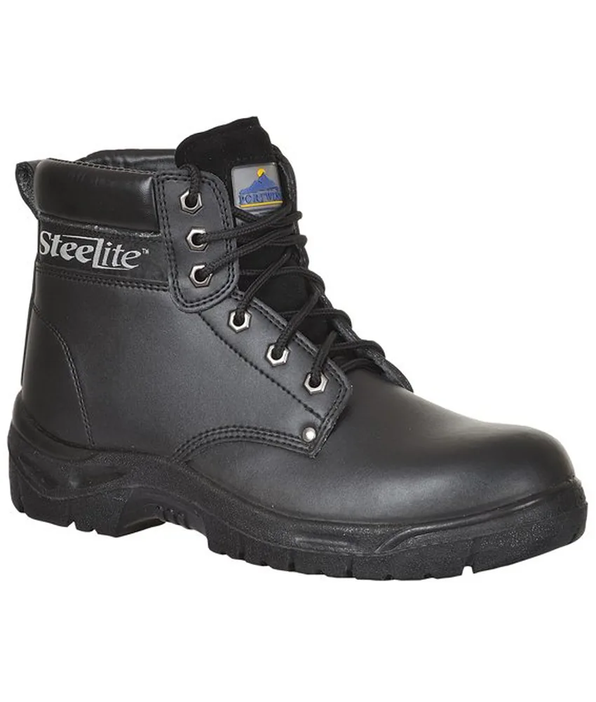 Scarponi antinfortunistici S3 Portwest FW03, Scarpe antinfortunistiche alte S3 P - pelle impermeabile