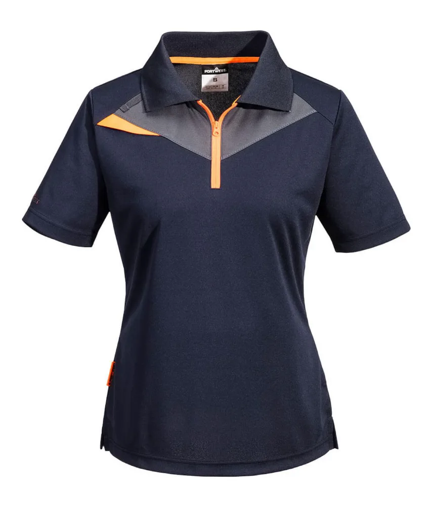 T-Shirt da lavoro DX4 Portwest DX409, 100% poliestere Mesh - capacità di assorbimento, raffreddamento e asciugatura