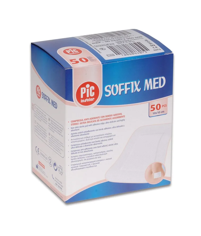50 pezzi medicazione adesiva sterile, 5 x 7 cm - supporto in tessuto non tessuto