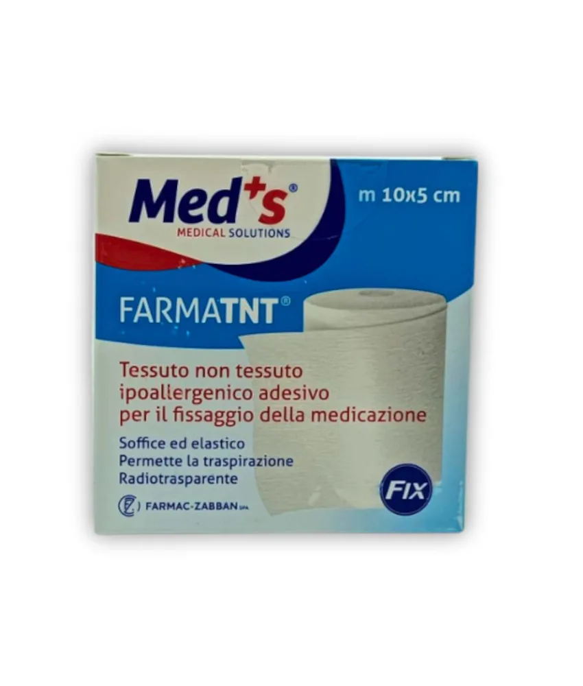 Benda adesiva ipoallergenica, indicato per il fissaggio di medicazioni - radiotrasparente