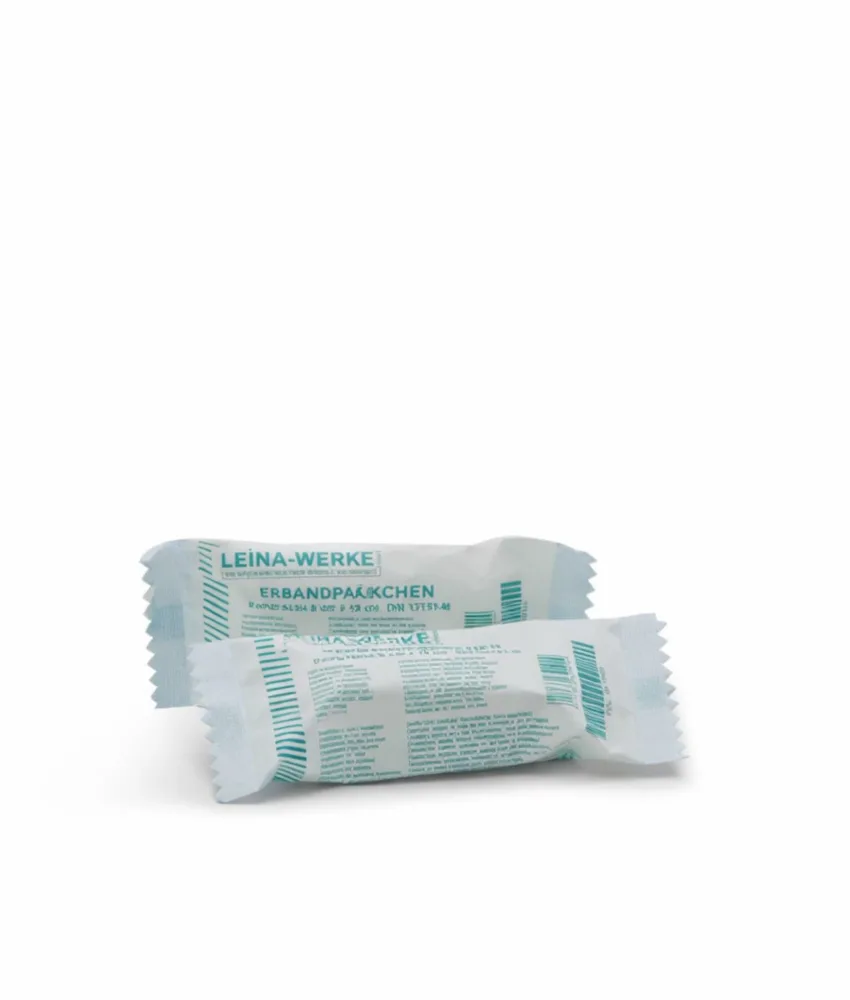 Benda con tampone assorbente, sterile