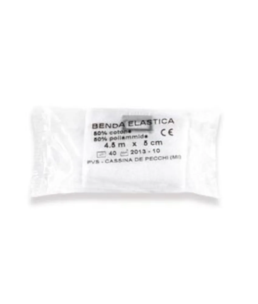 Benda elastica, 5 cm × 4,5 m - per fissaggio e lieve contenzione