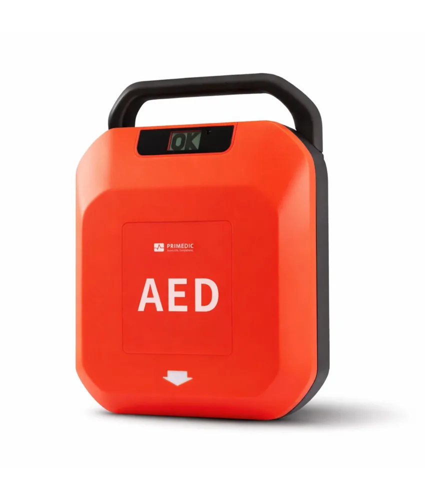 Defibrillatore automatico, senza dover sostituire elettrodi - per uso intensivo e ambienti pubblici