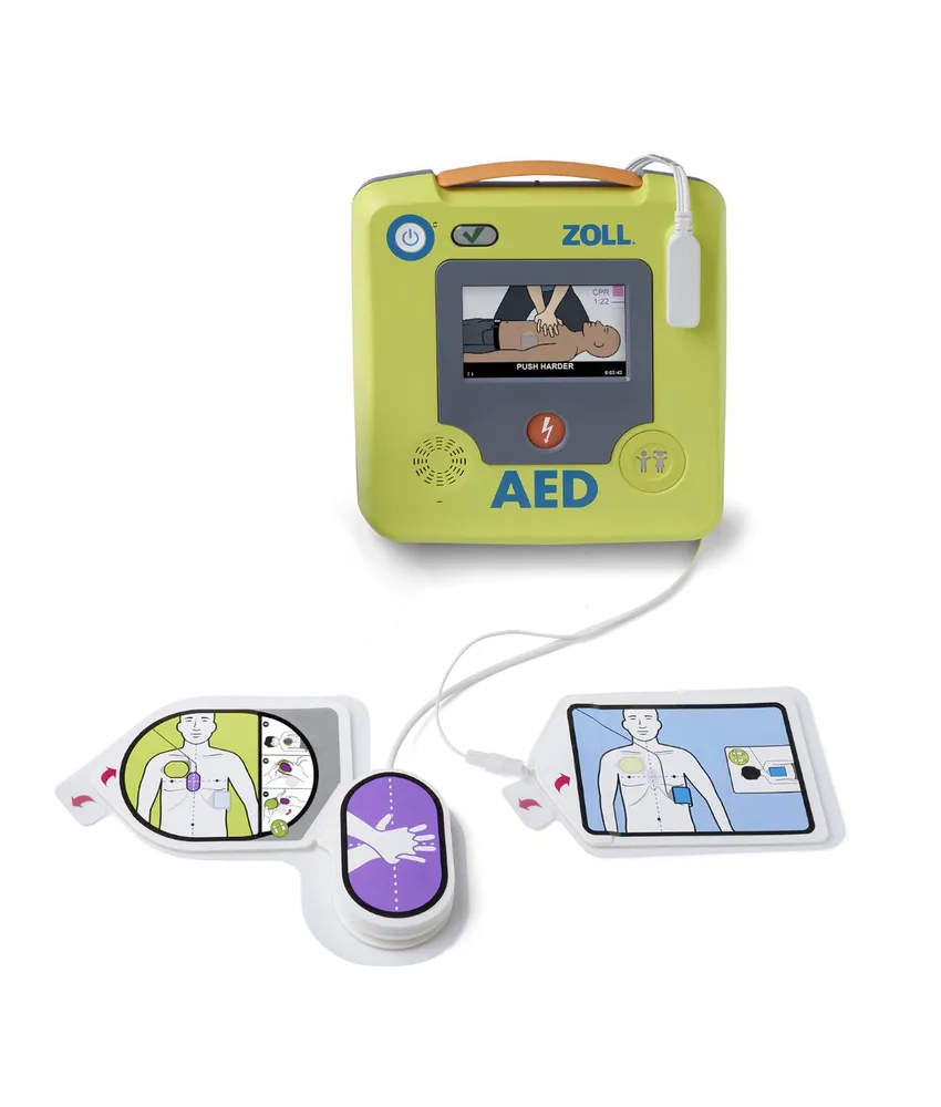Defibrillatore Semiautomatico ZOLL AED3, soccorso pediatrico integrato - display tattile