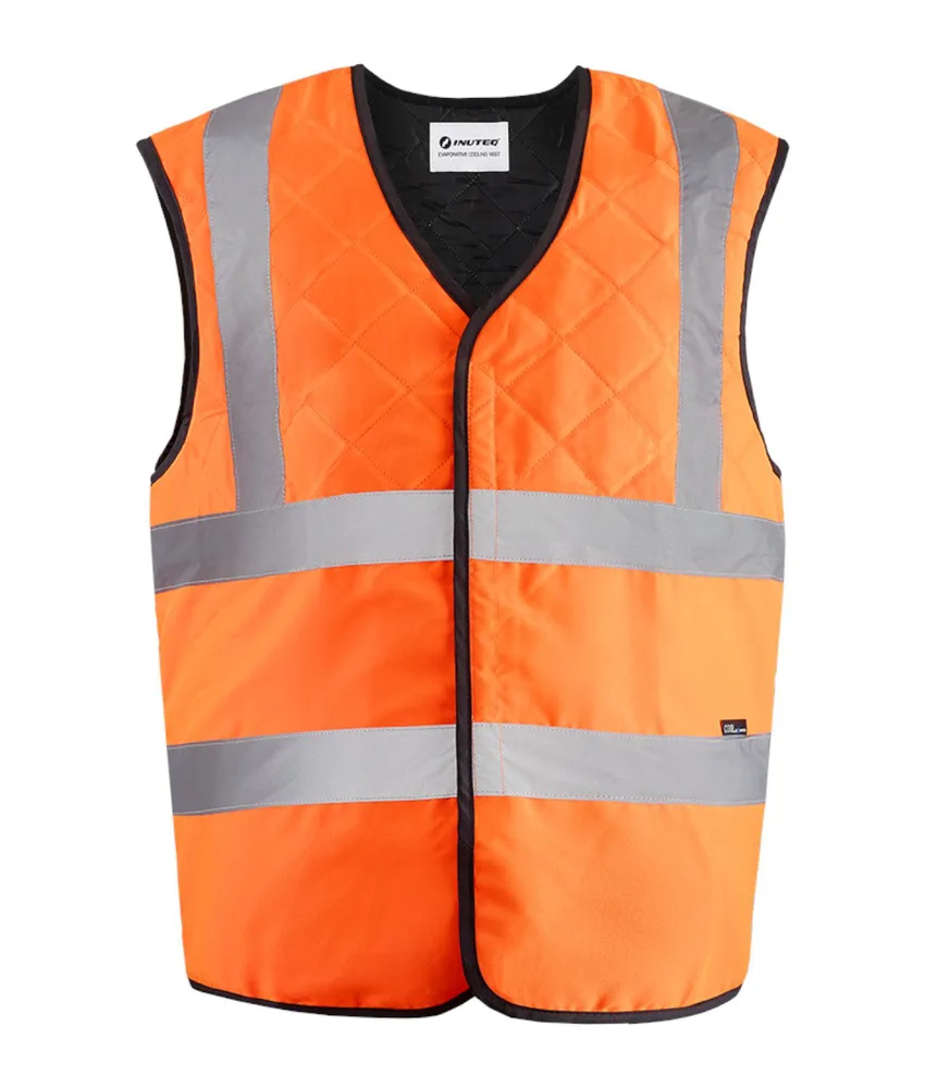 Gilet refrigerante ad alta visibilità, garantisce da 2 a 8 ore di comfort refrigerante - riduce la sudorazione e la traspirazione