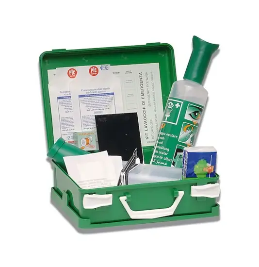 Kit per lavaggio oculare d'emergenza