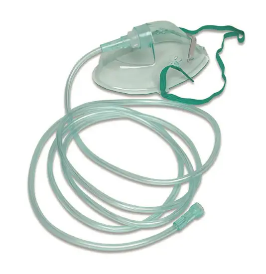 Maschera anatomica con elastico e clip