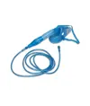 Maschera anatomica con regolatore di ossigeno