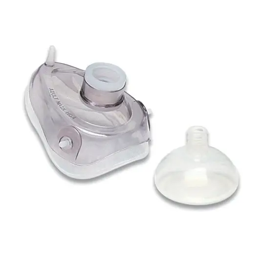 Maschera oronasale in silicone