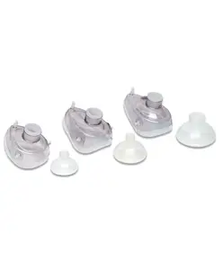 Maschera oronasale in silicone