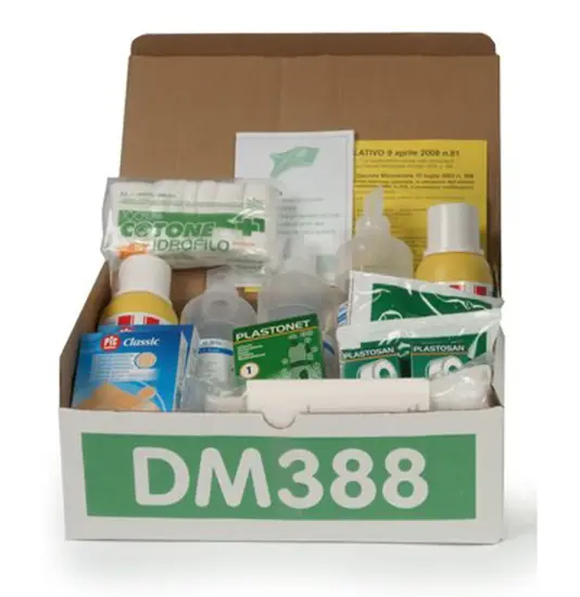 Pacco reintegro DM 388 allegato 1 per kit pronto soccorso
