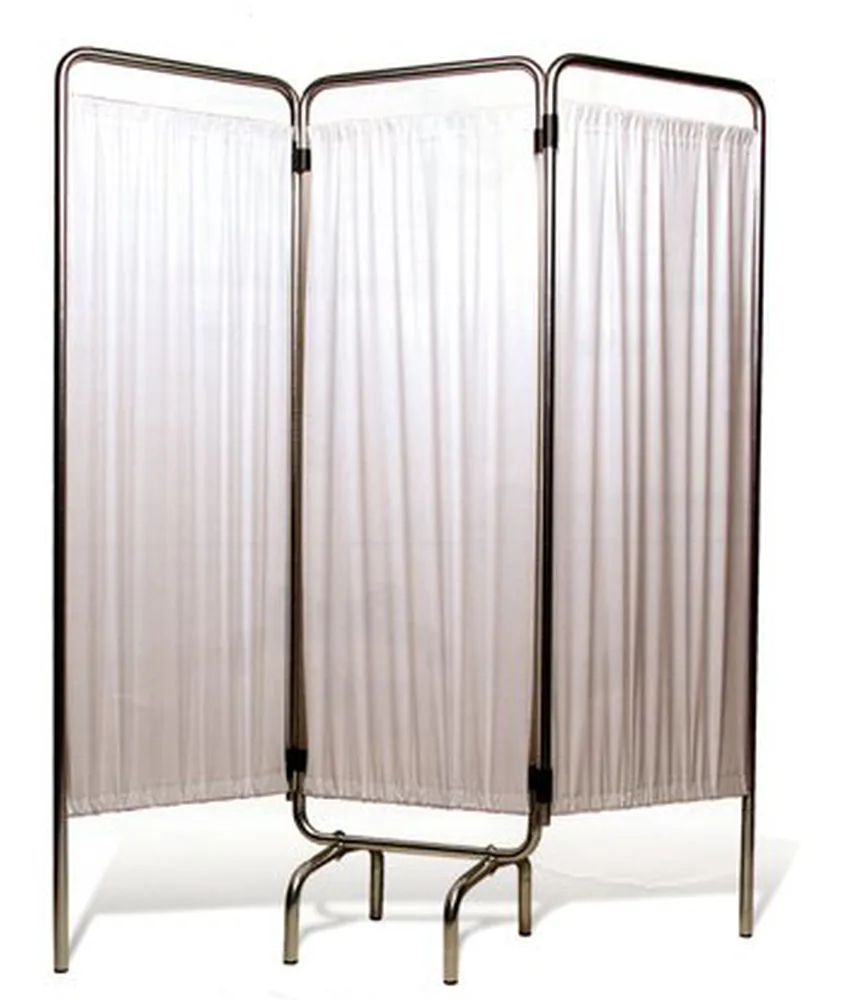 Paravento a tre ante, 150x170 cm - con ruote