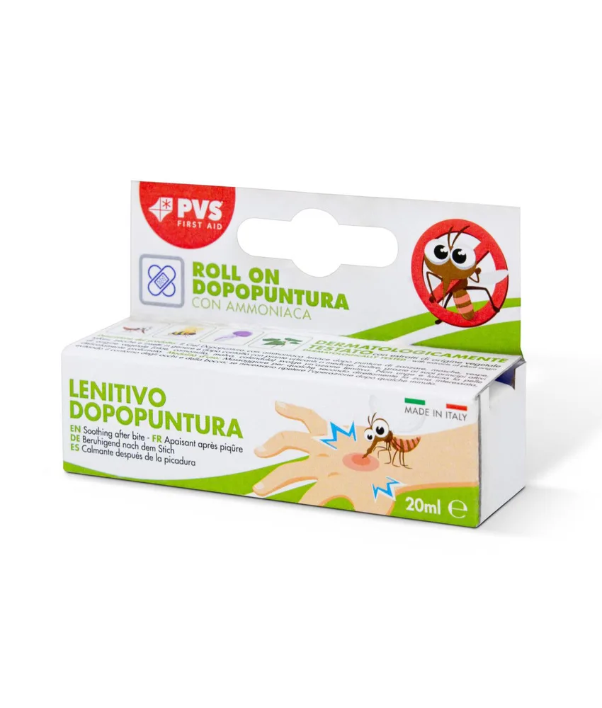 Roll on dopopuntura, con ammoniaca - solo per uso esterno