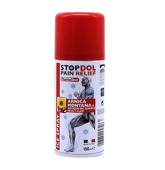 Spray refrigerante all'arnica