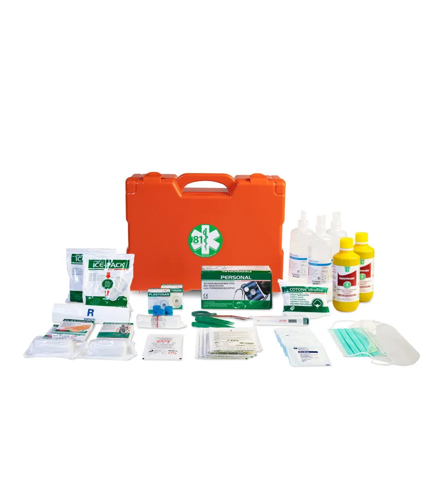 Valigetta pronto soccorso allegato 1 MEDIC 4, 460×345×145 mm