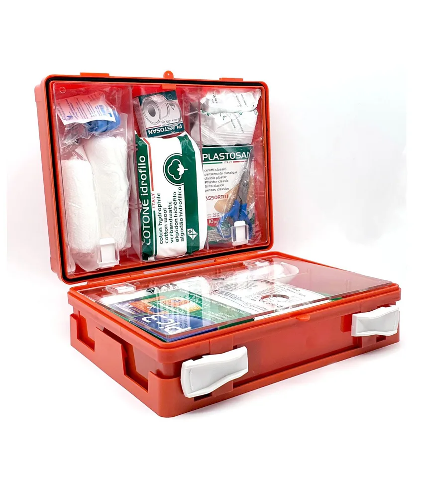Valigetta pronto soccorso medisan, adatta per 2/3 persone - in ABS