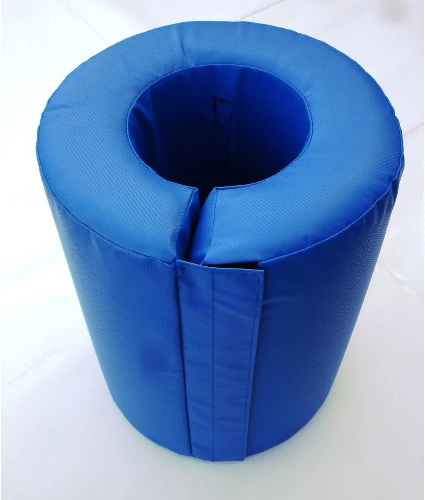 Copertura antitrauma per tubi Prosoft, Protezione cilindrica per tubi, colonne e pali - poliuretano espanso con rivestimento in PVC ignifugo - spe...