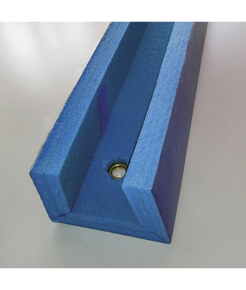 Paraspigoli per finestre, Polietilene ignifugo rivestito PVC - larghezza interna personalizzabile