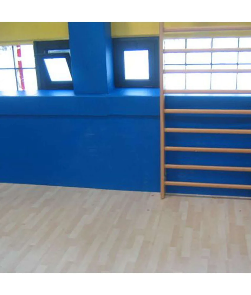 Protezione antitrauma per pareti ignifuga, Polietilene espanso ignifugo di classe 1 - ideale per aree gioco bambini, sale fitness e palestre