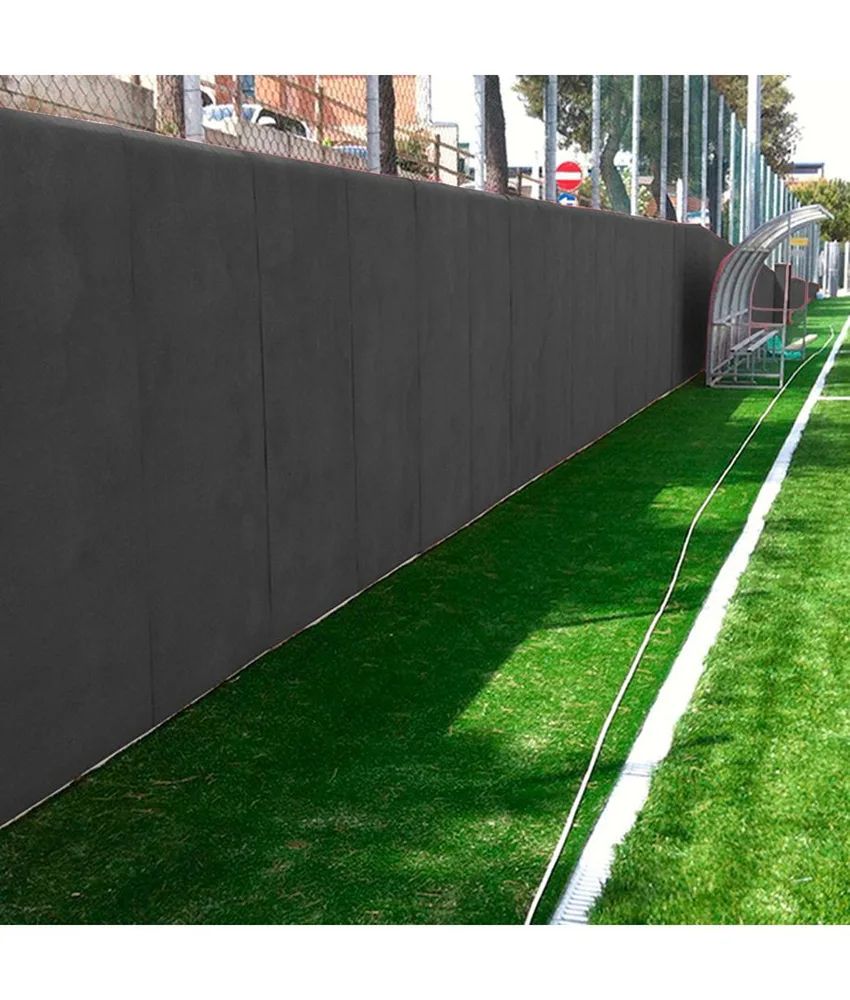 Protezione murale antitrauma per esterno, Finitura in gomma EPDM - protezione antiurto per impianti sportivi outdoor