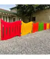 Recinzione modulare per area gioco bambini