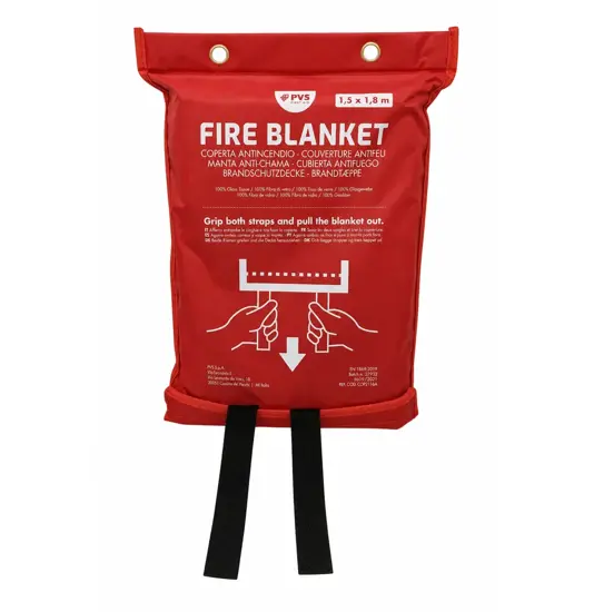 Coperta antifiamma in fibra di vetro