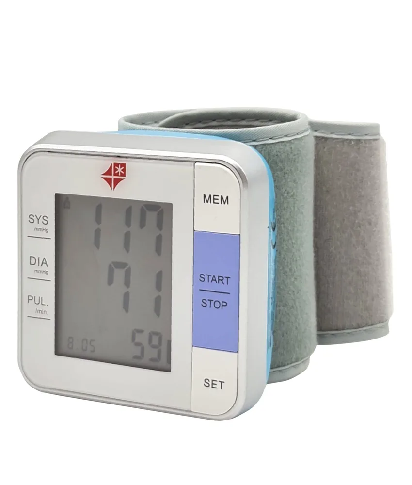 Sfigmomanometro da polso digitale GT 701C, Dimensione: 70x72x27 mm - display LCD - insufflazione e sfiato automatici