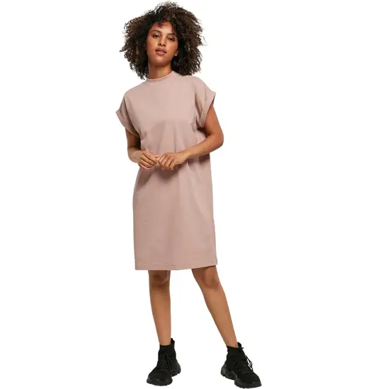 Abito donna a collo alto con spalla scesa Build Your Brand