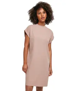 Abito donna a collo alto con spalla scesa Build Your Brand