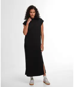 Abito lungo da donna Sorona con spalla scesa Build Your Brand
