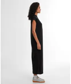 Abito lungo da donna Sorona con spalla scesa Build Your Brand