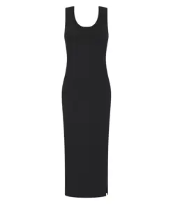 Abito midi donna con taglio all'americana SF