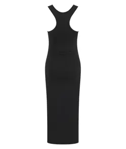 Abito midi donna con taglio all'americana SF