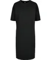 Abito t-shirt oversize con spacco biologico donna Build Your Brand