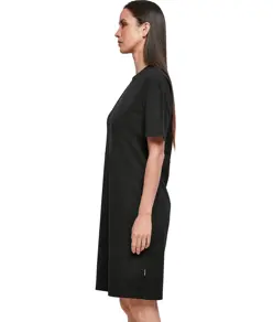 Abito t-shirt oversize con spacco biologico donna Build Your Brand