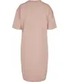 Abito t-shirt oversize con spacco biologico donna Build Your Brand