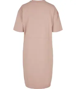 Abito t-shirt oversize con spacco biologico donna Build Your Brand
