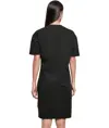Abito t-shirt oversize con spacco biologico donna Build Your Brand