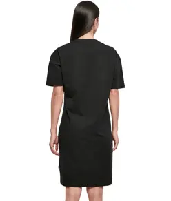 Abito t-shirt oversize con spacco biologico donna Build Your Brand