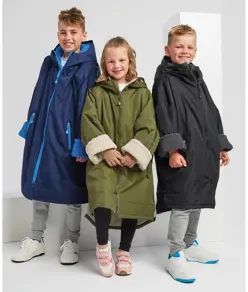 Accappatoio impermeabile per tutte le stagioni riciclato bambino TriDri® TriDri