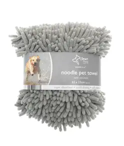 Asciugamano in microfibra noodle per animali Home & Living