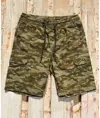Bermuda cargo multiuso mimetici uomo Wombat
