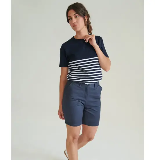 Bermuda chino elasticizzati da donna Front Row